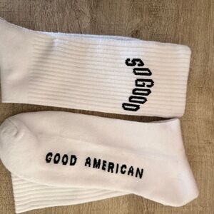 Good American White Socks